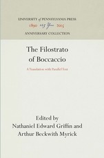 The Filostrato of Boccaccio