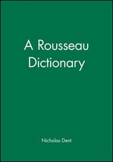 A Rousseau Dictionary
