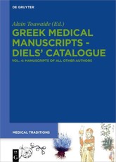 Greek Medical Manuscripts 04 - Diels' Catalogue