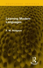 Learning Modern Languages