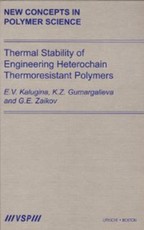 Thermal Stability of Engineering Heterochain Thermoresistant Polymers