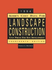 Kerr's Cost Data for Landscape Construction