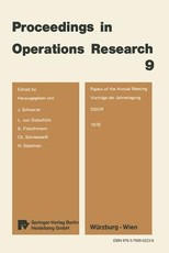 VortrÃ¤ge Der Jahrestagung 1979 / Papers of the Annual Meeting 1979