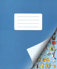 3-4 klasės sąsiuvinis langeliais