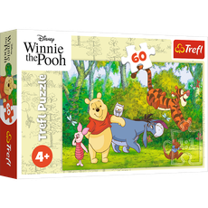 TREFL DISNEY WINNIE THE POOH Dėlionė „Mikė Pūkuotukas“ 60 det.