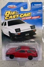MSZ Automobilio modelis Toyota Sprinter Trueno (AE86), skalė 1:55