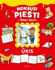 Mokausi piešti su Toniu Volfu. Ūkyje