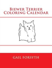 Biewer Terrier Coloring Calendar