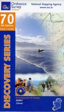 Irish Discovery Series 70. Kerry 1 : 50 000