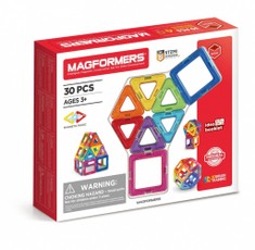 Magformers Basic magnetiniai blokeliai, 30 vnt.
