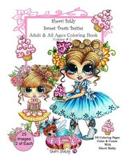 Sherri Baldy My-Besties Sweet Treats Adult coloring book