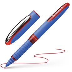 Rašiklis One Hybrid C 0.5mm raudonas