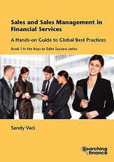 Sales and Sales Management in Financial Services
