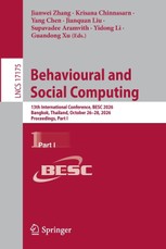Behavioural and Social Computing