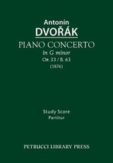 Piano Concerto, Op.33 / B.63