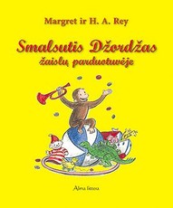 Smalsutis Džordžas žaislų parduotuvėje