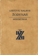 Lietuvių kalbos žodynas minimumas
