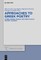 Approaches to Greek Poetry