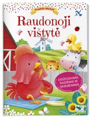 RAUDONOJI VIŠTYTĖ. Pradedu skaityti. Pasaka didžiosiomis raidėmis ir skiemenimis