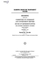 Examining Obamacare transparency failures