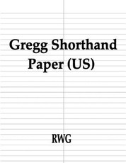 Gregg Shorthand Paper (US)