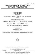Local government perspectives on water infrastructure
