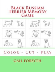 Black Russian Terrier Memory Game
