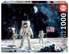 Dėlionė (puzzle) 1000 PIRMAS ŽMOGUS KOSMOSE 12-99 metų
