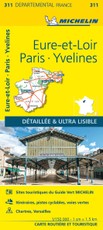 Eure-et-Loir, Paris, Yvelines - Michelin Local Map 311