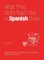 What They Didn't Teach You in Spanish Class: Slang Phrases for the Cafe, Club, Bar, Bedroom, Ball Game and More