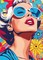 Taškuota užrašinė POP ART, A5