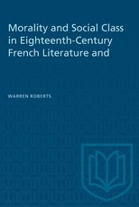 Morality and Social Class in Eighteenth-Century French Literature and Painting