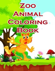 Zoo Animal Coloring Book