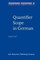 Quantifier Scope in German