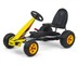 Milly Mally pedalinis gokartas Viper, geltonas