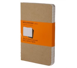 Knygelės užrašams Moleskine Cahier (13 x 21, linijomis)