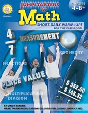 Jumpstarters for Math, Grades 4 - 8