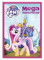 Mažieji poniai. Mega spalvinimas