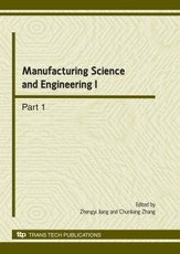 Manufacturing Science and Engineering I