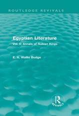 Budge, E: Egyptian Literature (Routledge Revivals)