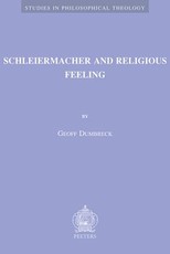 Schleiermacher and Religious Feeling