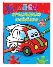 Mega spalvinimas mažyliams. Automobilis