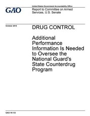 Drug control, additional performance information is needed to oversee the National Guard's state counterdrug program