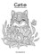 Cats Coloring Book for Grown-Ups 2
