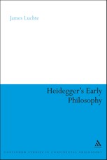 Heidegger's Early Philosophy