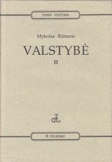 Valstybė ir jos konstitucinė teisė. 1 dalis. Valstybė. II tomas
