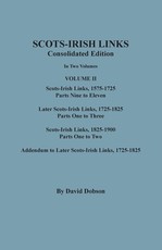 Scots-Irish Links, 1525-1825