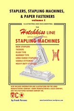Staplers, Stapling Machines, & Paper Fasteners Volume 1