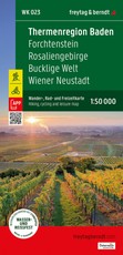 freytag & berndt Wanderkarte WK 023 Thermenregion Baden, Forchtenstein - Rosaliengebirge - Bucklige Welt - Wiener Neustadt 1:50.000