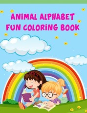 Animal Alphabet Fun Coloring Book